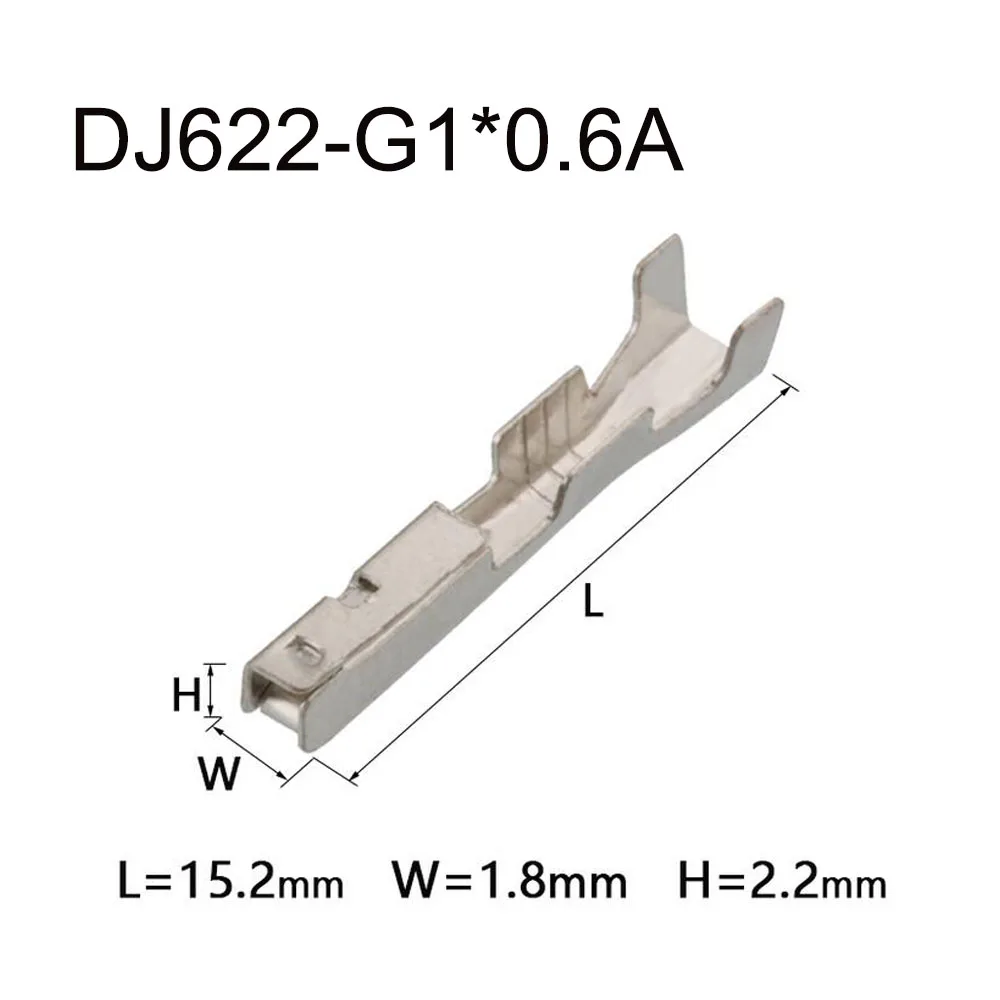 1000PCS DJ622-G1*0.6A Terminal connector brass pin Waterproof harness terminal cable socket
1000PCS DJ622-G1*0.6A Terminal connector brass pin Waterproof harness terminal cable socket