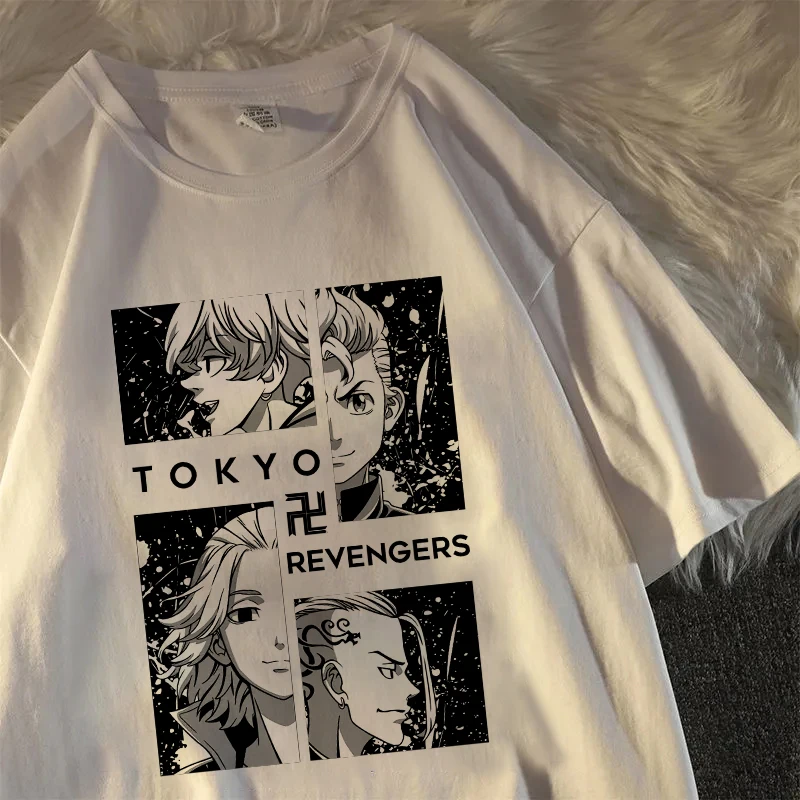 Oversized T-Shirt Men Tokyo Revengers Printed Tshirt Casual 2022 Summer Men Clothing Loose Unisex Short Sleeve Streetwear Tops
Oversized T-Shirt Men Tokyo Revengers Printed Tshirt Casual 2022 Summer Men Clothing Loose Unisex Short Sleeve Streetwear Tops