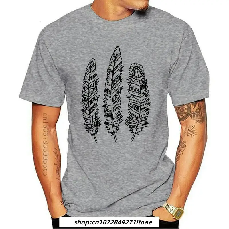 Mens Clothing JCGO Women Summer Feather T-shirt Female Loose Casual Short Sleeve Cotton t-shirts Plus Size Cool Lady Tee Shirts
Mens Clothing JCGO Women Summer Feather T-shirt Female Loose Casual Short Sleeve Cotton t-shirts Plus Size Cool Lady Tee Shirts