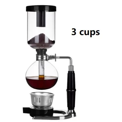 

Coffee Coffeemaker Machine Type Pot Vacuum Glass Filter Siphon Japanese Tea 3cups Maker Style