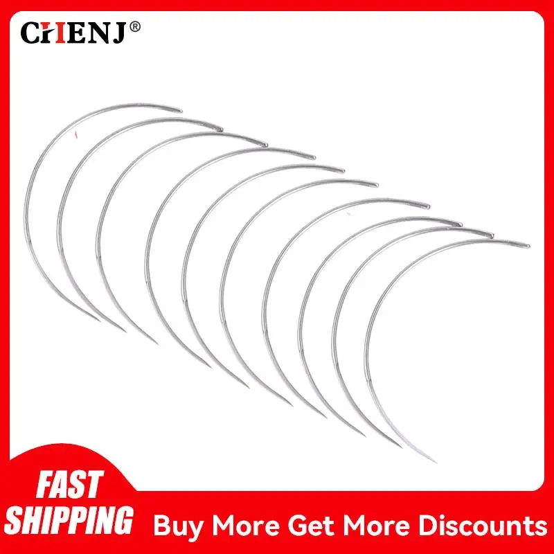 10pcs/packs Durable Metal 1/2 Corner Medical Needle Suture Surgical Tool Double Eyelid Medical Science
10pcs/packs Durable Metal 1/2 Corner Medical Needle Suture Surgical Tool Double Eyelid Medical Science