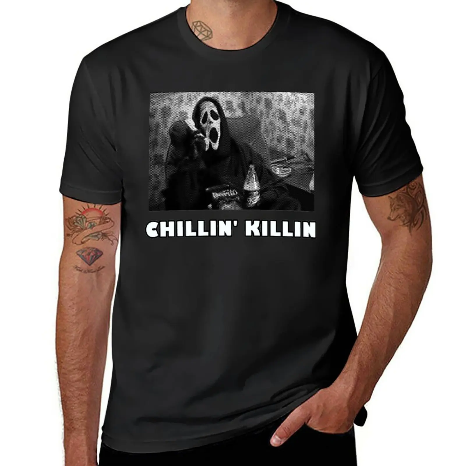 Chillin Killin T-Shirt summer clothes quick drying boys animal print men t shirts
Chillin Killin T-Shirt summer clothes quick drying boys animal print men t shirts
