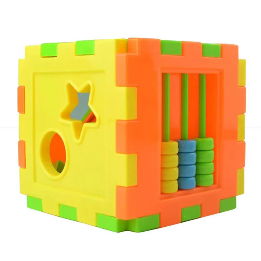 

Kid Matching Toy Bricks Matching Blocks Baby Intelligence Educational Sorting Box Toy