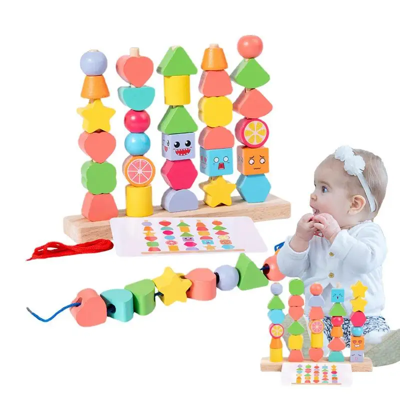 Wooden Stacking Toy Stable STEM Building Blocks Reliable Fine Motor Skills Learning Games Multifunctional Educational Balancing
Wooden Stacking Toy Stable STEM Building Blocks Reliable Fine Motor Skills Learning Games Multifunctional Educational Balancing