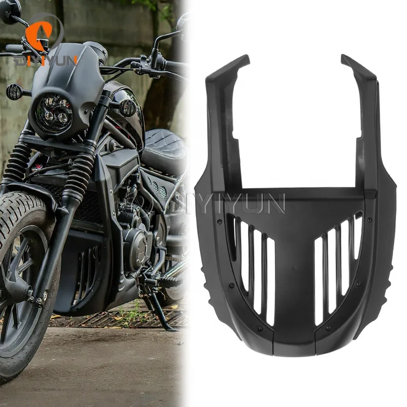 

Factory Price Motorcycle Accessories Chin Spoiler Fairing Cover Under Fairing Cover Fit for Honda Rebel CMX 300 500 2017-2022