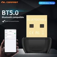 Mini Wireless USB Bluetooth Adapter BT 5.0 Dongle Music Audio Receiver Transmitter for Speaker Mouse Laptop Gamepad Printer Mini Wireless USB Bluetooth Adapter BT 5.0 Dongle Music Audio Receiver Transmitter for Speaker Mouse Laptop Gamepad Printer