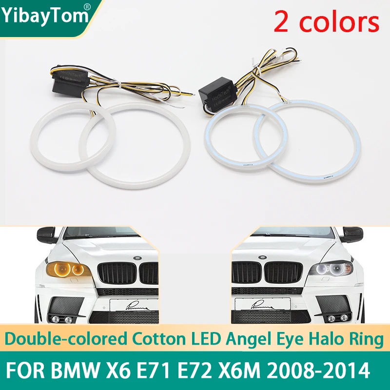 Excellent Super Bright SMD Cotton Light Switchback LED Angel Eye Halo Ring DRL Kit For BMW X6 E71 E72 X6M 2008-2014 Accessories
Excellent Super Bright SMD Cotton Light Switchback LED Angel Eye Halo Ring DRL Kit For BMW X6 E71 E72 X6M 2008-2014 Accessories