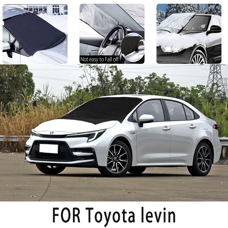 Автомобильный снегозащитный передний чехол для Toyota levin, снегозащита, теплоизоляция, солнцезащитный козырек, антифриз, защита от ветра, мороза, автомобильные аксессуары
Автомобильный снегозащитный передний чехол для Toyota levin, снегозащита, теплоизоляция, солнцезащитный козырек, антифриз, защита от ветра, мороза, автомобильные аксессуары