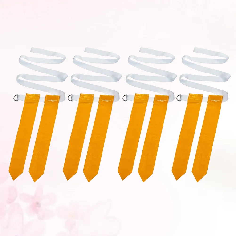 4 Pcs American Football Waist Belt Type Flag Rugby Training Ribbon Game Streamer Label Webbing for Children ( Each White Belt
4 Pcs American Football Waist Belt Type Flag Rugby Training Ribbon Game Streamer Label Webbing for Children ( Each White Belt