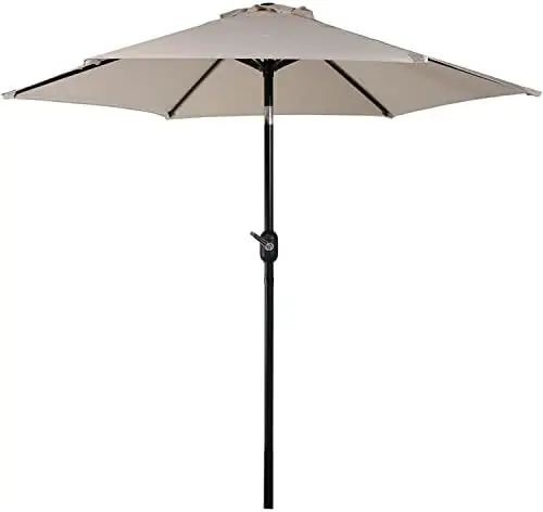 

Foot Outdoor Umbrella with Tilt & Crank, Aluminum, Burnt Orange Umbrella Raincoat Umbrella corporation Mini umbrella On cloud s