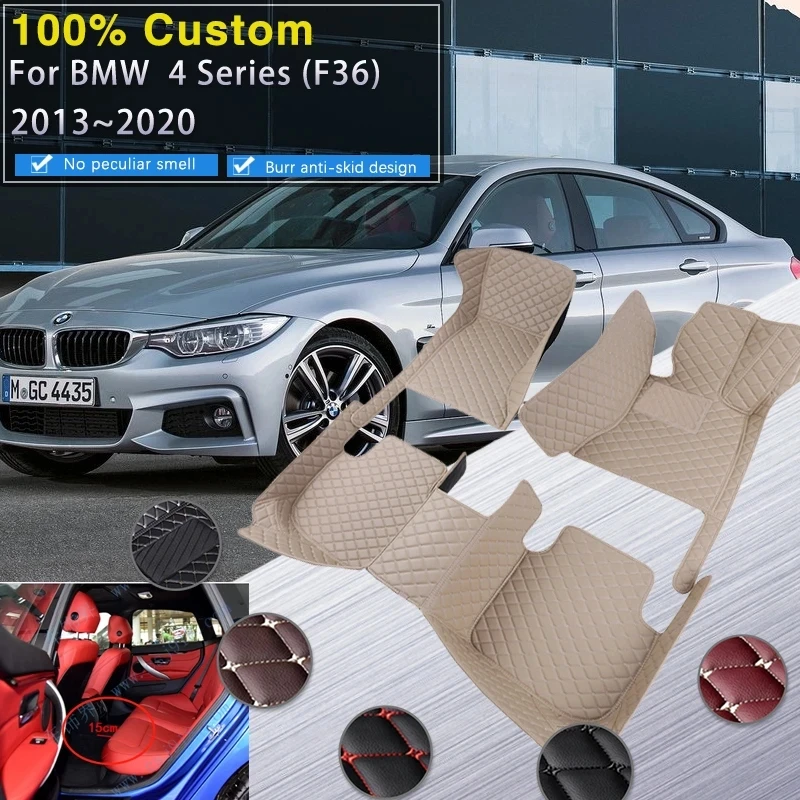 Car Floor Mats For BMW 4 Series F36 2013~2020 Protective Pad Mat Luxury Leather Rugs Durable Carpets Car Accessories 420i 428i
Car Floor Mats For BMW 4 Series F36 2013~2020 Protective Pad Mat Luxury Leather Rugs Durable Carpets Car Accessories 420i 428i