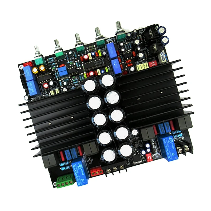 TDA8954TH Digital Power Amplifier Board 2X210W+420W 2.1 Class D High Power With Bluetooth Front Tone LM1036N+NE5532
TDA8954TH Digital Power Amplifier Board 2X210W+420W 2.1 Class D High Power With Bluetooth Front Tone LM1036N+NE5532