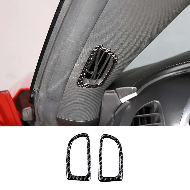 For 2014-2019 Chevrolet Corvette C7 Soft Carbon Fiber Car Styling Car A-pillar Air Conditioner Outlet Frame Sticker Auto Parts
For 2014-2019 Chevrolet Corvette C7 Soft Carbon Fiber Car Styling Car A-pillar Air Conditioner Outlet Frame Sticker Auto Parts