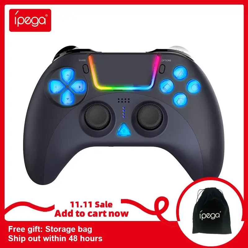 New Ipega 4023 Bluetooth Gamepad Game Controller Touchpad Wireless Joystick for Playstation 4 PS4 PS3 iOS MFi Games Android
New Ipega 4023 Bluetooth Gamepad Game Controller Touchpad Wireless Joystick for Playstation 4 PS4 PS3 iOS MFi Games Android