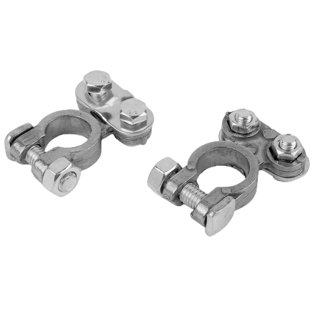 2Pcs 12V Leisure Battery Terminals Connectors Clamps Silver Car Battery Terminals Connector Car Caravan Van Motorhome
2Pcs 12V Leisure Battery Terminals Connectors Clamps Silver Car Battery Terminals Connector Car Caravan Van Motorhome