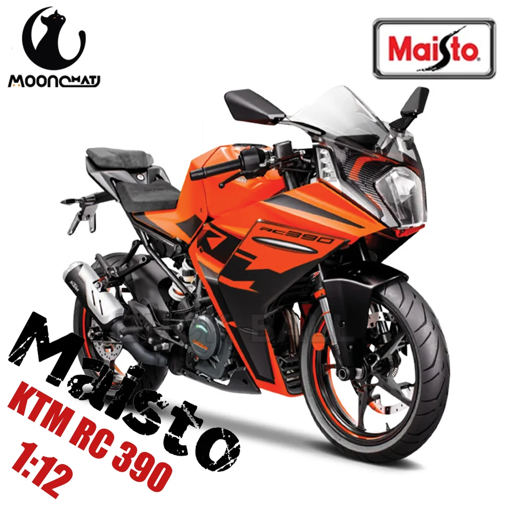 Модель мотоцикла Maisto 1:12 KTM RC 390 Sportster статические литые автомобили детская игрушка подарок Коллекционная уличная локомотивная коллекция
Модель мотоцикла Maisto 1:12 KTM RC 390 Sportster статические литые автомобили детская игрушка подарок Коллекционная уличная локомотивная коллекция