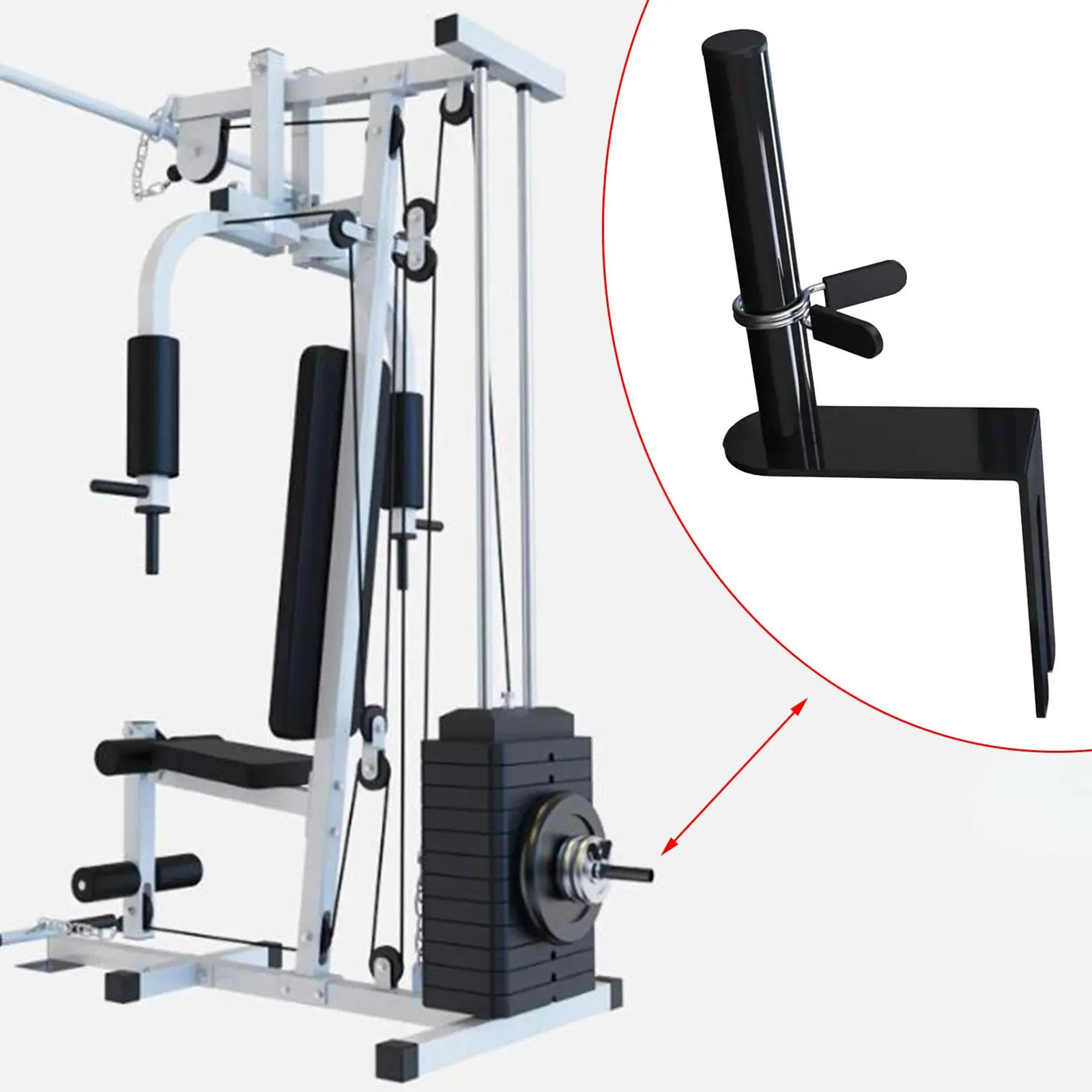 

Удлинитель веса для тренажерного зала, удлинитель веса, приспособление для тренажерного зала, стальной удлинитель веса для тренировок, спорта
