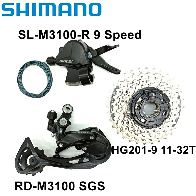 Набор компонентов для велосипеда Shimano Alivio 9S, задний переключатель передач, задний переключатель передач с сертификатом SGS, задний переключатель передач 9 В, модель 11-32T
Набор компонентов для велосипеда Shimano Alivio 9S, задний переключатель передач, задний переключатель передач с сертификатом SGS, задний переключатель передач 9 В, модель 11-32T