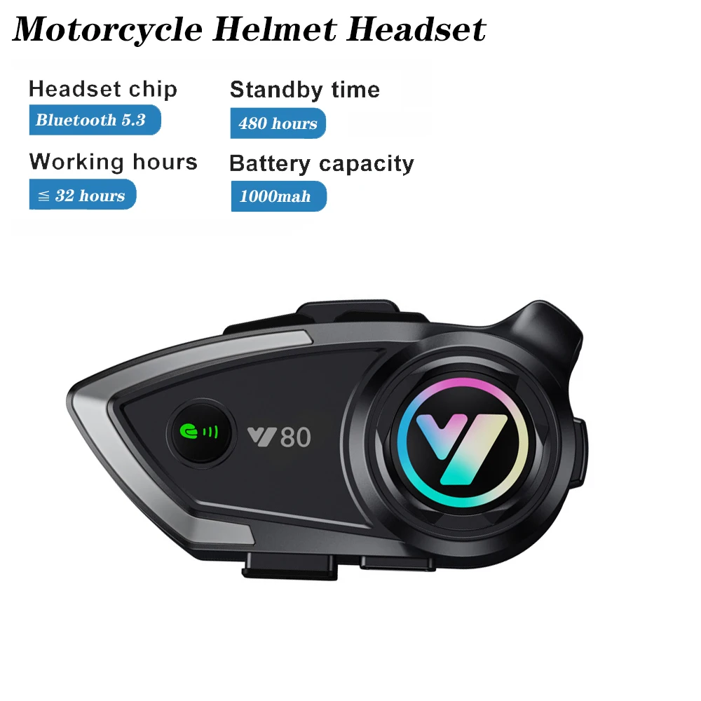 Waterproof Motorcycle Helmet Headset Bluetooth 5.3 Headphones Wireless Hands Free Call Roise Reduction Moto Earphone
Waterproof Motorcycle Helmet Headset Bluetooth 5.3 Headphones Wireless Hands Free Call Roise Reduction Moto Earphone