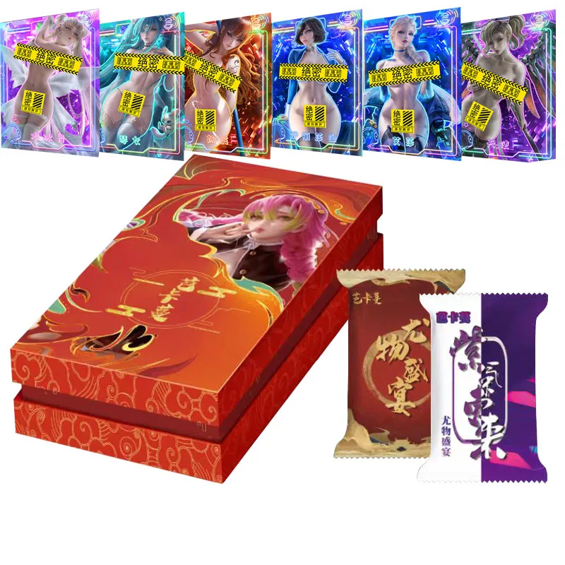 Goddess Feast Collection Card Beauty Girl Story Series Original Anime Figure Booster Box SSP Children Table Toys for Family Gift
Goddess Feast Collection Card Beauty Girl Story Series Original Anime Figure Booster Box SSP Children Table Toys for Family Gift
