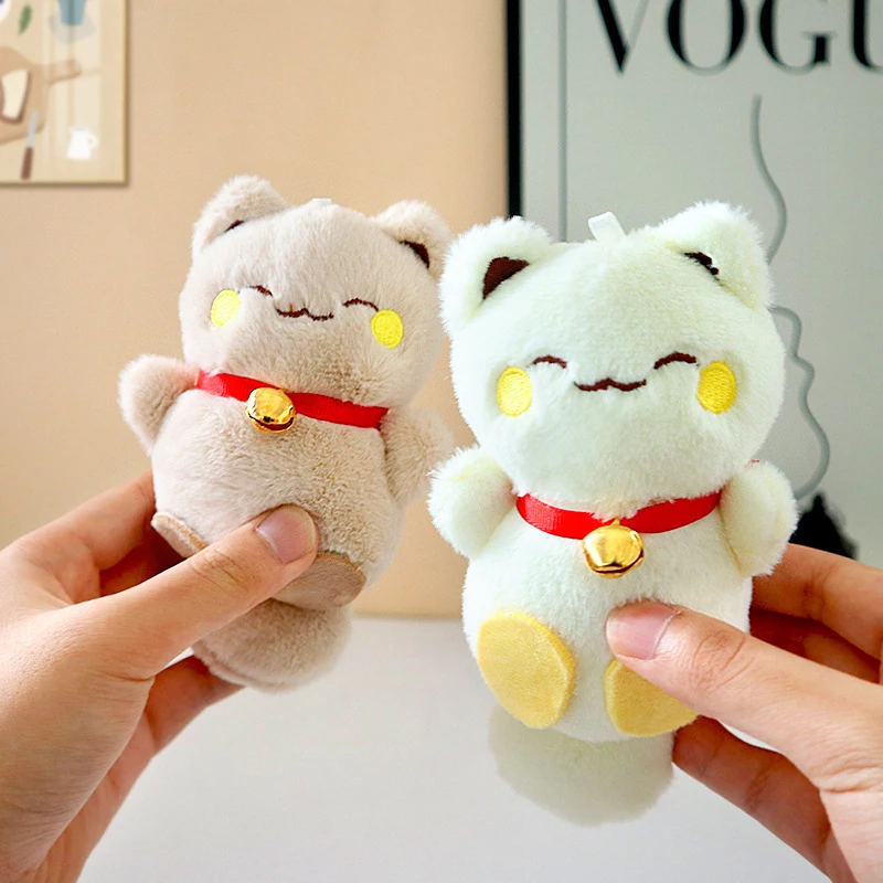 12CM Kawaii Plush Cat Toy Lovely Cartoon Lucky Cat Plush Doll Stuffed Animal Doll Keychain For Kid Birthday Gifts
12CM Kawaii Plush Cat Toy Lovely Cartoon Lucky Cat Plush Doll Stuffed Animal Doll Keychain For Kid Birthday Gifts