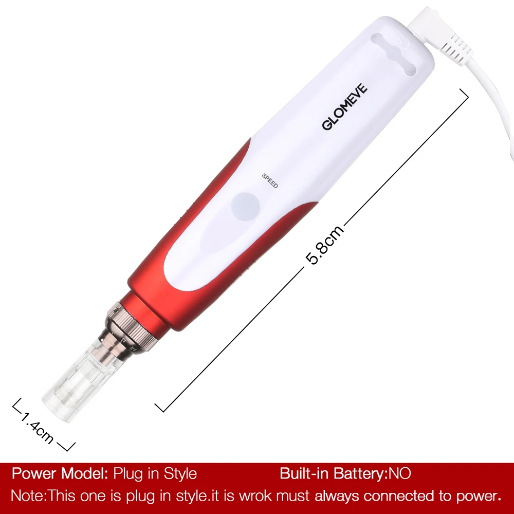 Shop Generic Professional Electric Microneedle Pen Wrinkle Scar Removal