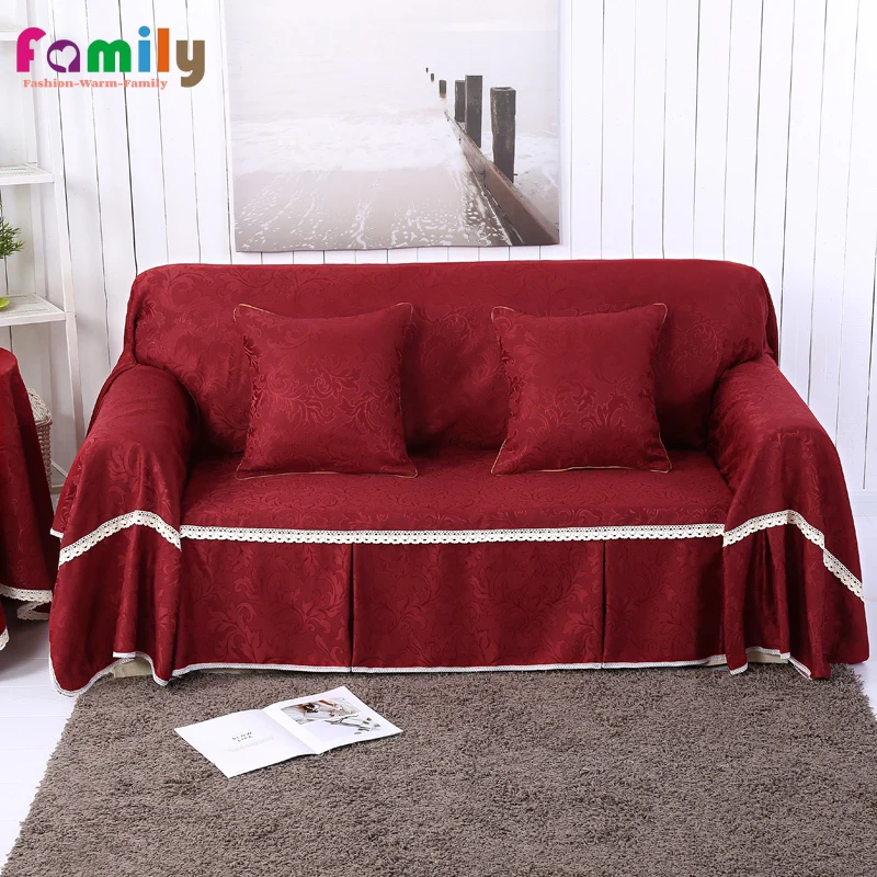Thick Jacquard Sofa Protector, Table Cover, Patchwork Sofa Cubre for Living Room, Couch Enseada Corner El Slipcover, Red, Blue 
Thick Jacquard Sofa Protector, Table Cover, Patchwork Sofa Cubre for Living Room, Couch Enseada Corner El Slipcover, Red, Blue