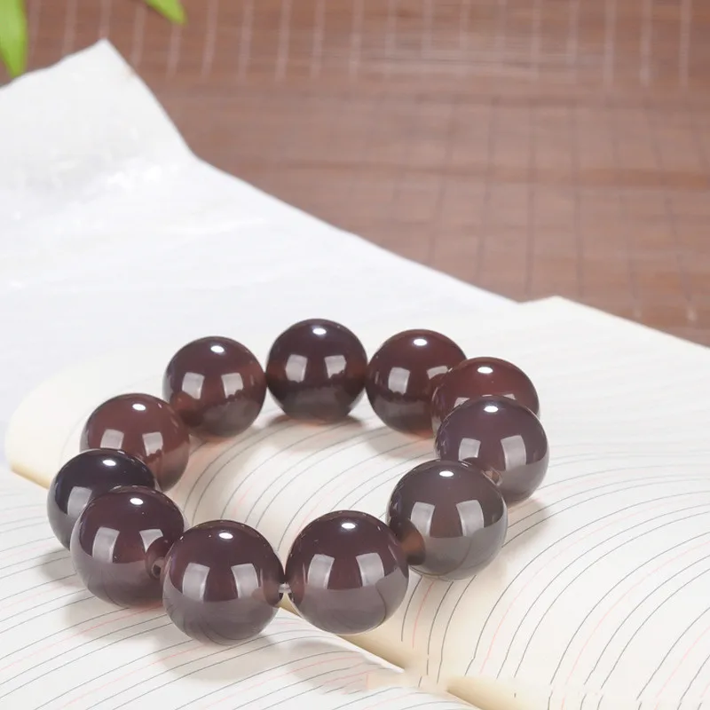 Natural Brazilian Agate Round Bead Bracelet, Fashionable, Simple and Versatile Bracelet Jewelry for Men and Women
Natural Brazilian Agate Round Bead Bracelet, Fashionable, Simple and Versatile Bracelet Jewelry for Men and Women