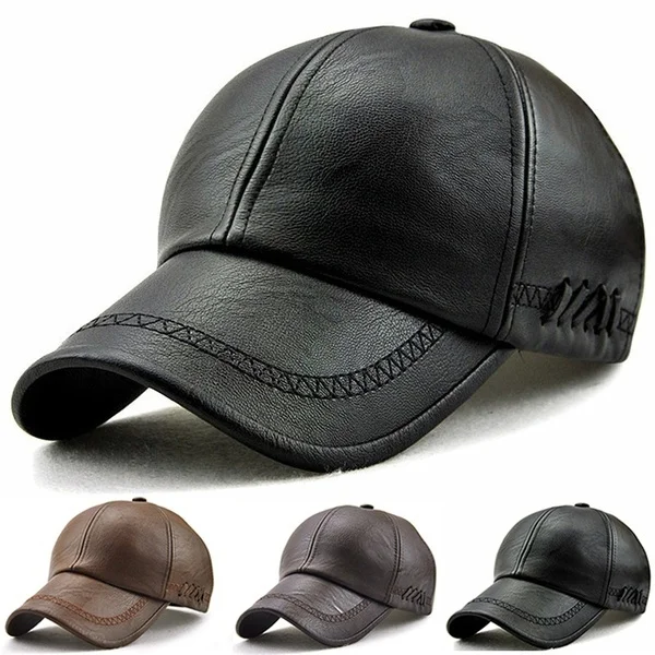 New Fashion Casual Fashion Hat Baseball Cap Autumn and Winter Plus Velvet Cap PU Leather Baseball Cap for Man
New Fashion Casual Fashion Hat Baseball Cap Autumn and Winter Plus Velvet Cap PU Leather Baseball Cap for Man