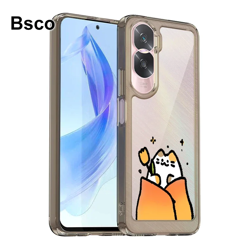 Cat Style Transparent Acrylic Protective Case For Honor 90 X50i Lite 5G Shockproof Hard Back Cover
Cat Style Transparent Acrylic Protective Case For Honor 90 X50i Lite 5G Shockproof Hard Back Cover