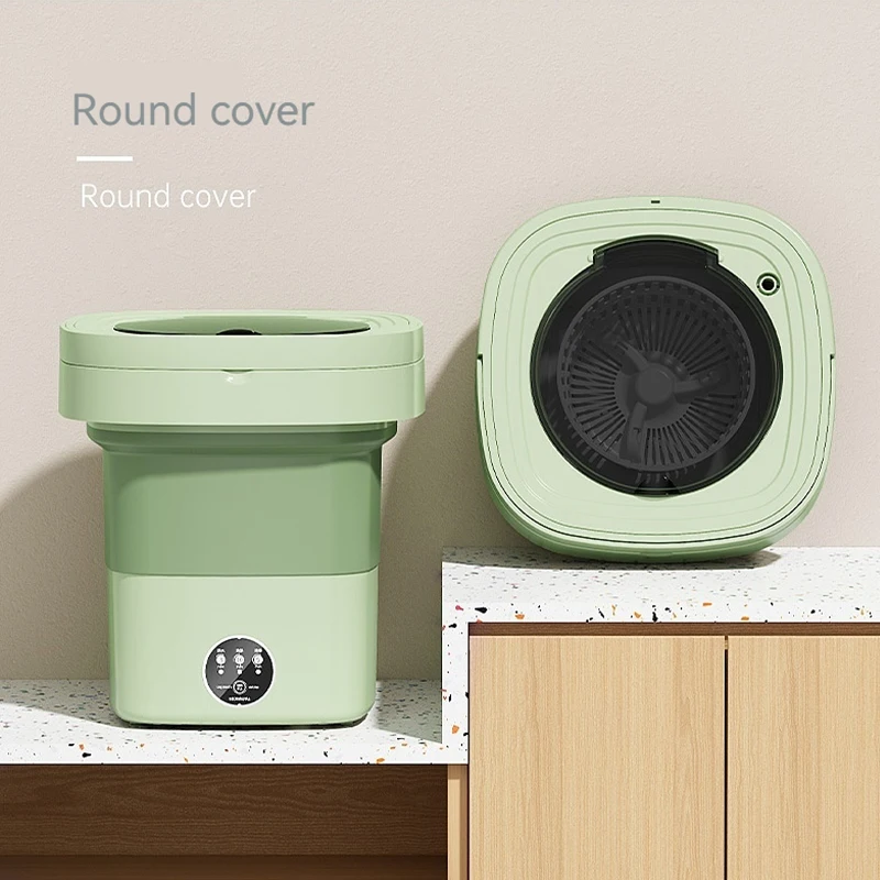 6L Portable Folding Washing Machine with Spin Dryer Big Capacity For Socks Underwear Panties Washer Household Mini Washing
6L Portable Folding Washing Machine with Spin Dryer Big Capacity For Socks Underwear Panties Washer Household Mini Washing