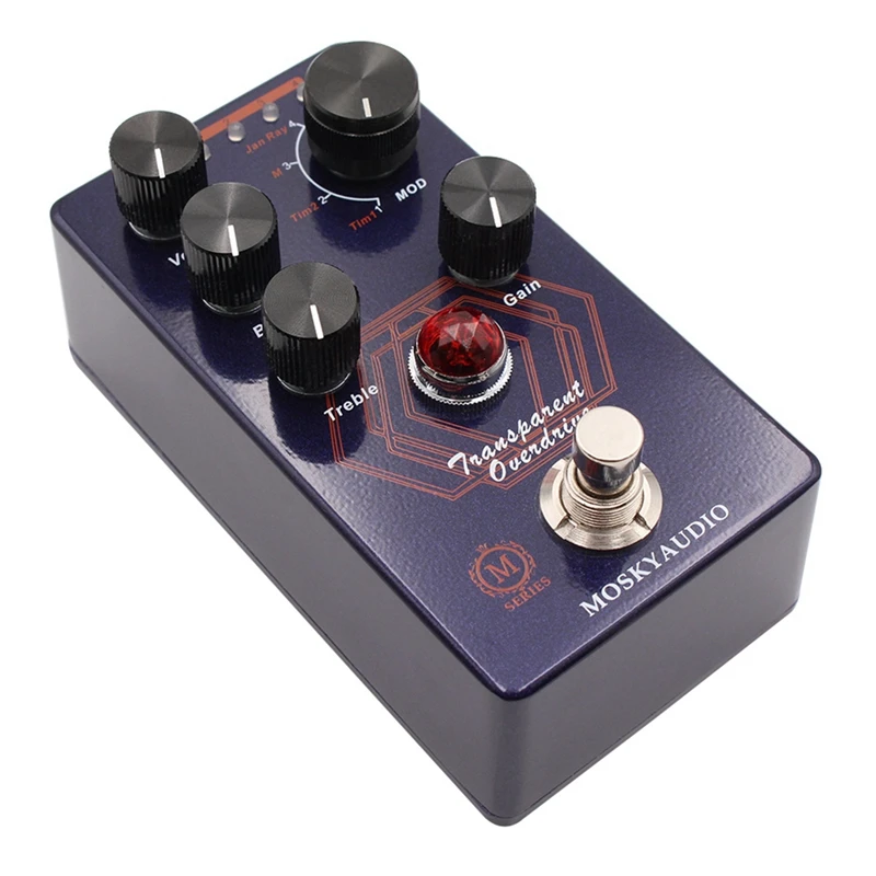 MOSKYAUDIO Transparent Guitar Overdrive Effects Pedal Clean Drive True Bypass Function Guitar Effects Processor Accessories
MOSKYAUDIO Transparent Guitar Overdrive Effects Pedal Clean Drive True Bypass Function Guitar Effects Processor Accessories