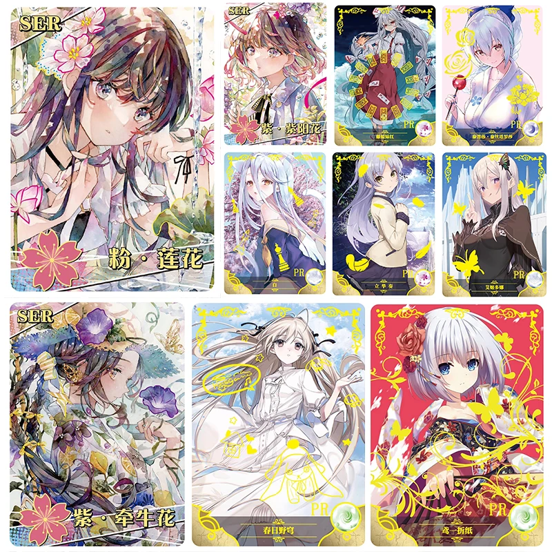 Anime Goddess Story SER PR series collection card Tobiichi Origami Emilia Kasugano Sora Entertainment toys Board game card
Anime Goddess Story SER PR series collection card Tobiichi Origami Emilia Kasugano Sora Entertainment toys Board game card