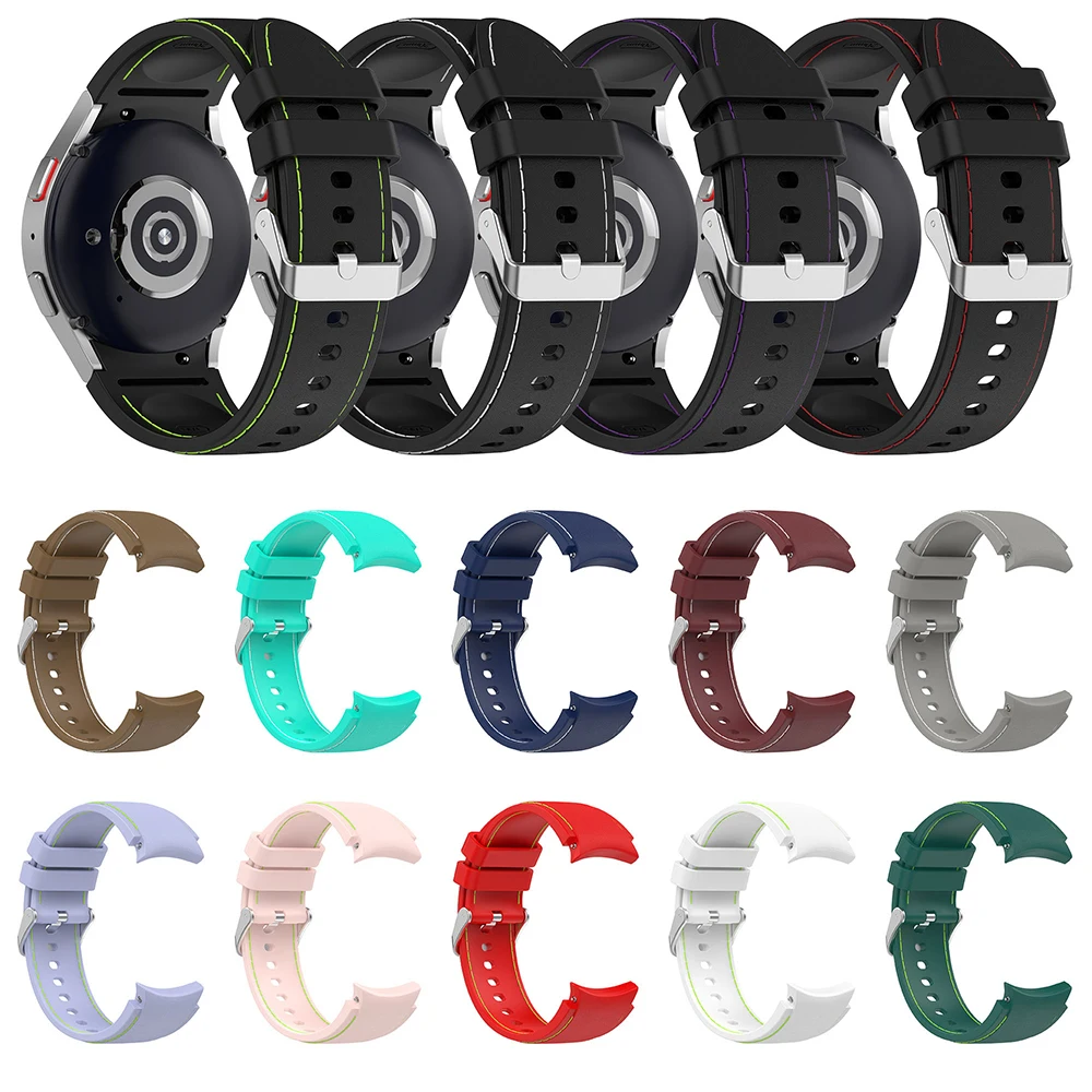 Ремешок для часов Samsung Galaxy Watch 6/5/4 44 мм 40 мм, силиконовый браслет для Galaxy Watch 6 4 Classic 43 мм 47 мм 46 мм 42 мм/5 Pro 45 мм
Ремешок для часов Samsung Galaxy Watch 6/5/4 44 мм 40 мм, силиконовый браслет для Galaxy Watch 6 4 Classic 43 мм 47 мм 46 мм 42 мм/5 Pro 45 мм