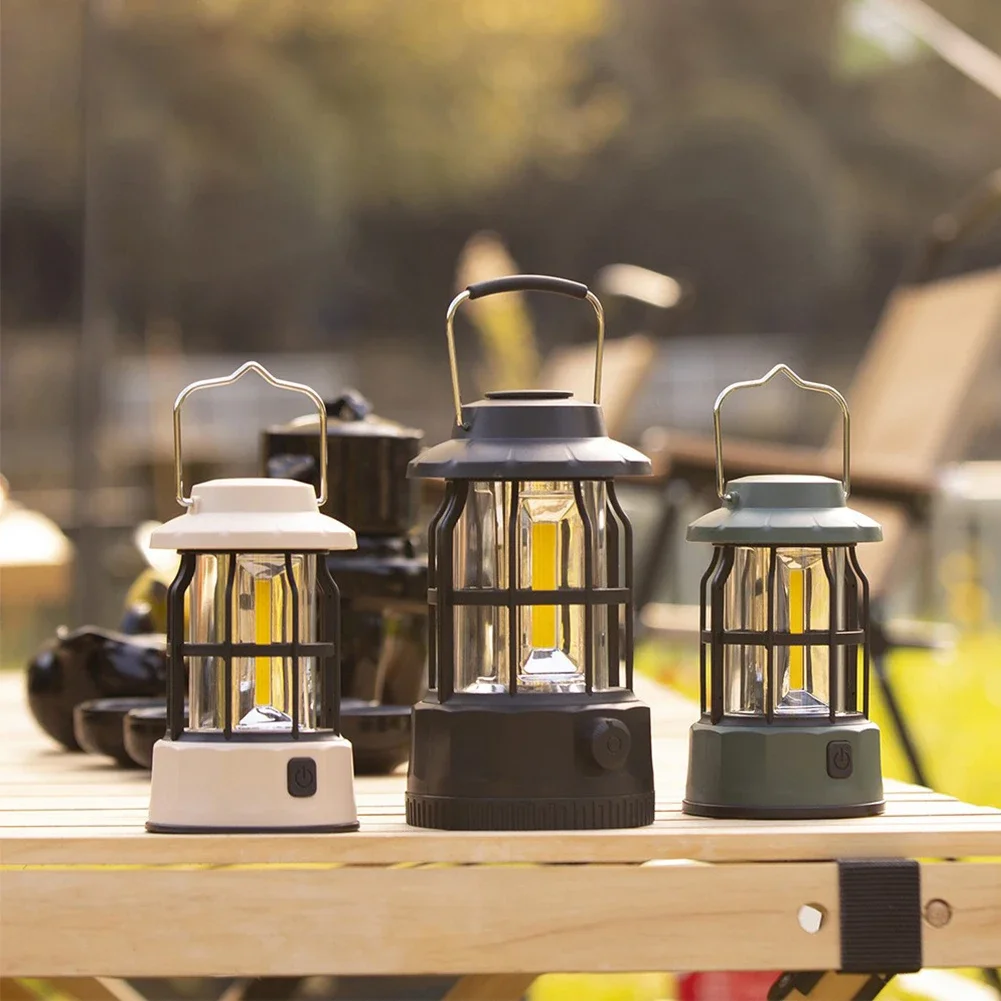 Outdoor Camping Lantern Retro Warm Camp Light 300 Lumens Camping Tent Light Fishing Atmosphere Light Battery Model Waterproof
Outdoor Camping Lantern Retro Warm Camp Light 300 Lumens Camping Tent Light Fishing Atmosphere Light Battery Model Waterproof