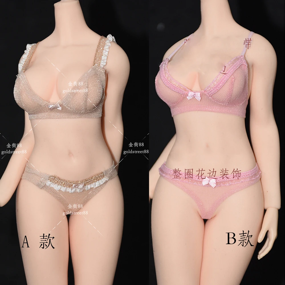 1/6 Scale Female Soldier Elastic Mesh Fabric Bikini Bra and Underwear Set For 12 Inches tbleague Action Figure Normal / Fat body
1/6 Scale Female Soldier Elastic Mesh Fabric Bikini Bra and Underwear Set For 12 Inches tbleague Action Figure Normal / Fat body