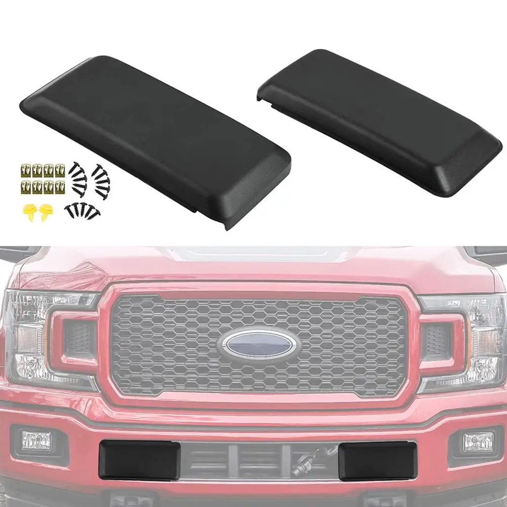 Front Bumper Guard Cover Compatible For F-150 2018-2020 JL3Z17E810AB Bumper Filler Insert Caps Pads Replacement
Front Bumper Guard Cover Compatible For F-150 2018-2020 JL3Z17E810AB Bumper Filler Insert Caps Pads Replacement