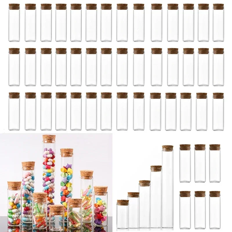 20PCS Clear 10ml-100ml Corks Straight Mouth Glass Bottles Glass Wishing Vials Storage Container For Candy DIY Wedding Decoration
20PCS Clear 10ml-100ml Corks Straight Mouth Glass Bottles Glass Wishing Vials Storage Container For Candy DIY Wedding Decoration