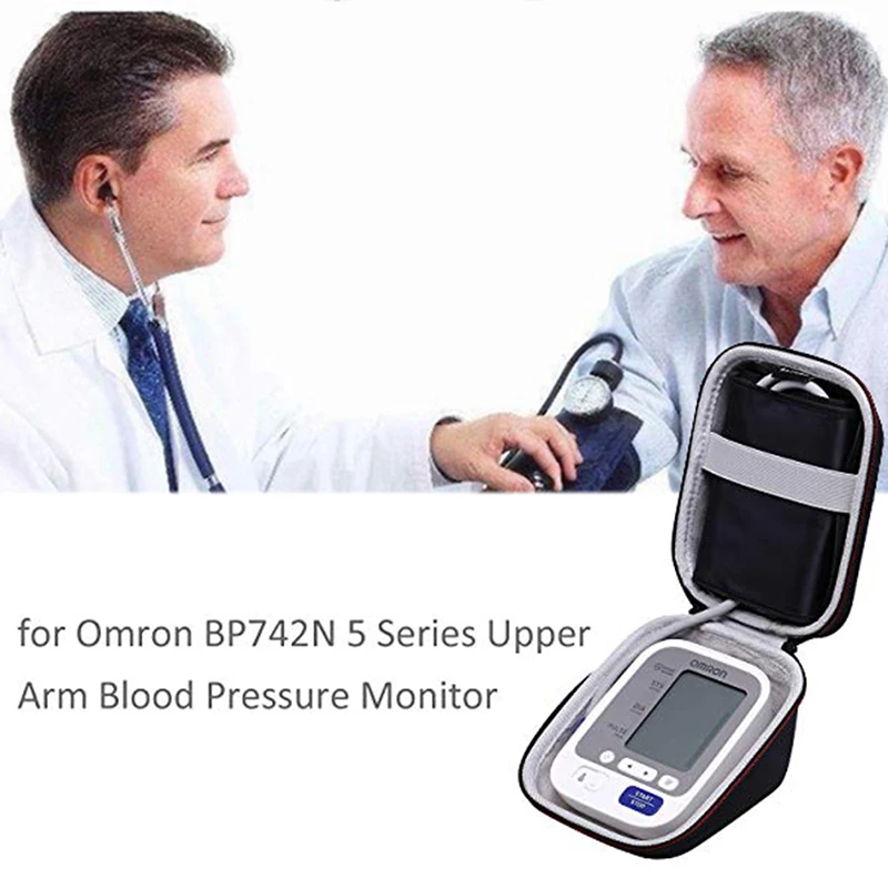 1PC Portable EVA Hard Case For Upper Arm Blood Pressure Monitor Electronic Blood Pressure Meter Protective Storage Bag
1PC Portable EVA Hard Case For Upper Arm Blood Pressure Monitor Electronic Blood Pressure Meter Protective Storage Bag