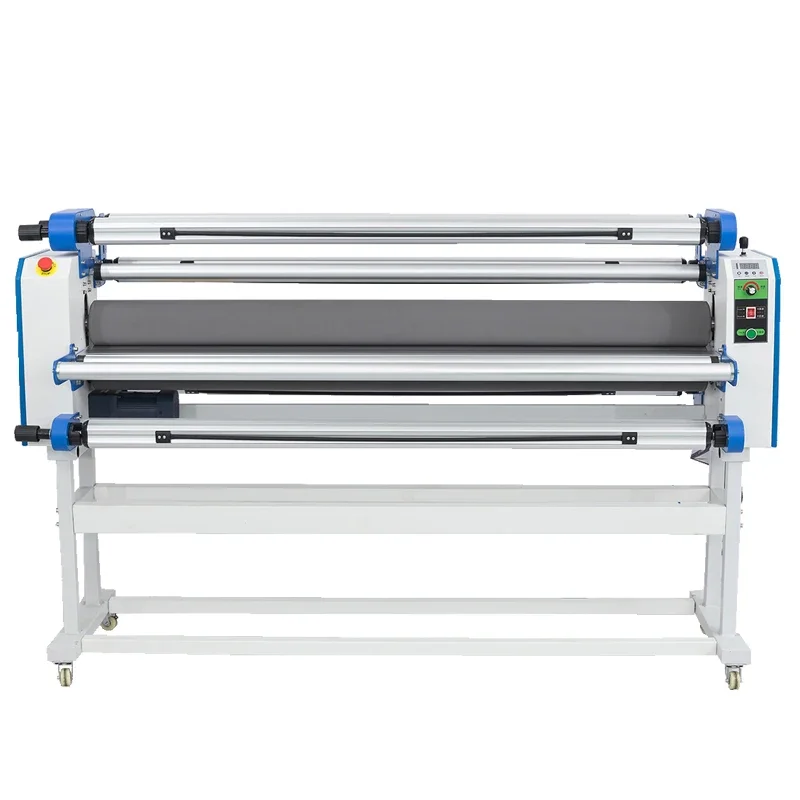 

Automatic pneumatic low temperature cold mounting machine advertising photo laminating machine 1700-A type linerless machine