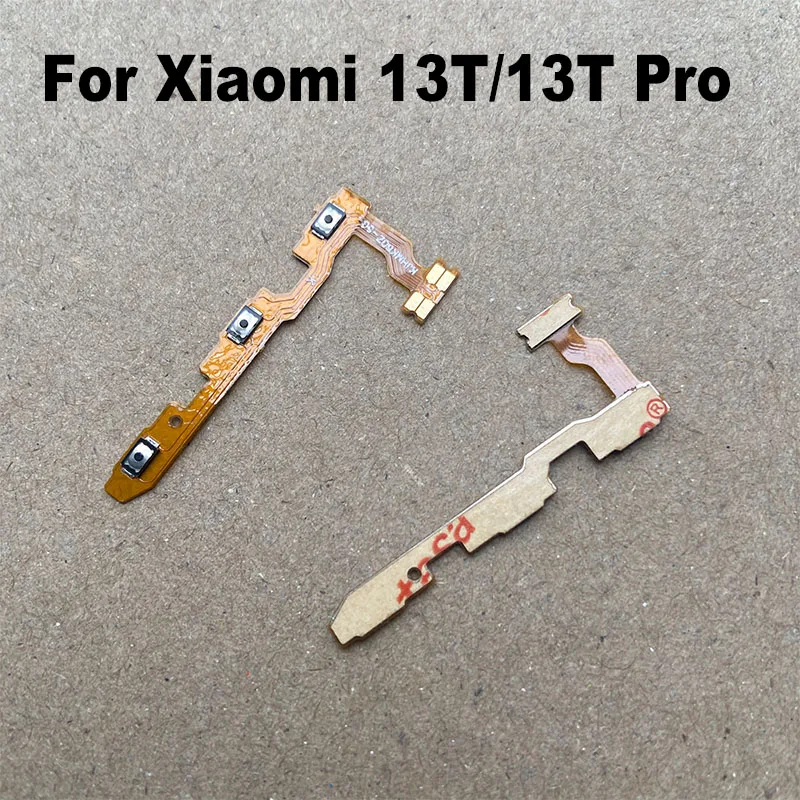 

10PCS Power Flex Cable Power For Xiaomi MI 13T /13T PRO On Off Volume Button Key Flex Cable Replacement