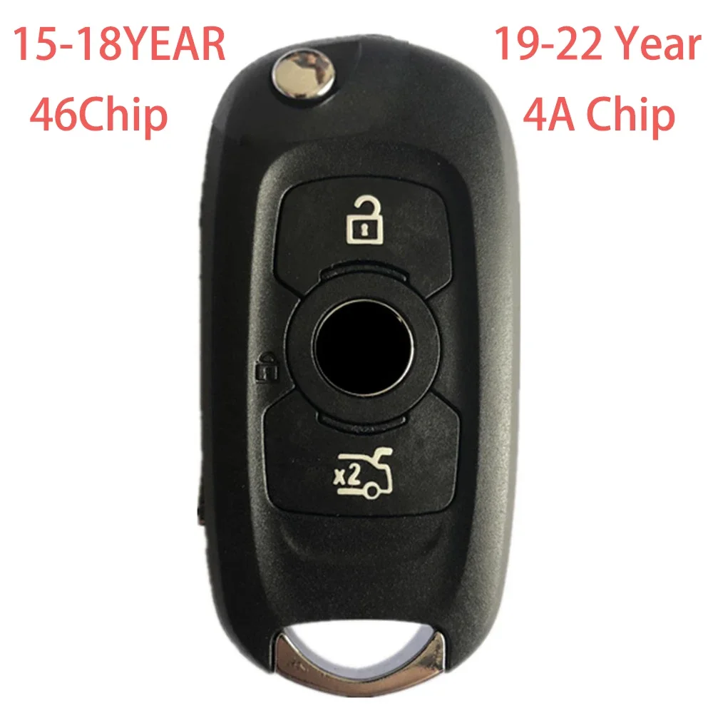 3-кнопочный ключ дистанционного управления 315 МГц 434 МГц для Buick Flip Smart Key с чипом 46/4A
3-кнопочный ключ дистанционного управления 315 МГц 434 МГц для Buick Flip Smart Key с чипом 46/4A