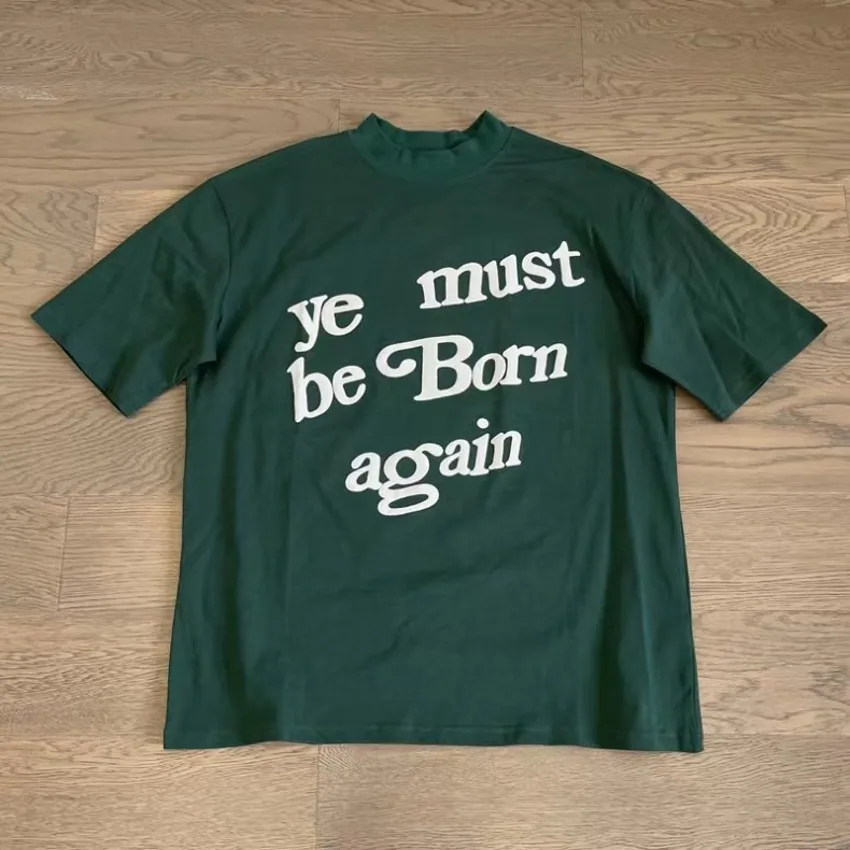 2023 2023ss Foaming Print CPFM Ye Must Be Born Again T-shirt Men Women Top Tees Short Sleeve Loose T Shirt
2023 2023ss Foaming Print CPFM Ye Must Be Born Again T-shirt Men Women Top Tees Short Sleeve Loose T Shirt