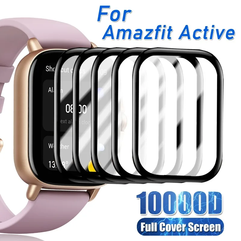 Flexible Full Coverage Screen Protector for Amazfit Active Anti-scratch Watch Accessories for Amazfit Active HD Protective Film
Flexible Full Coverage Screen Protector for Amazfit Active Anti-scratch Watch Accessories for Amazfit Active HD Protective Film