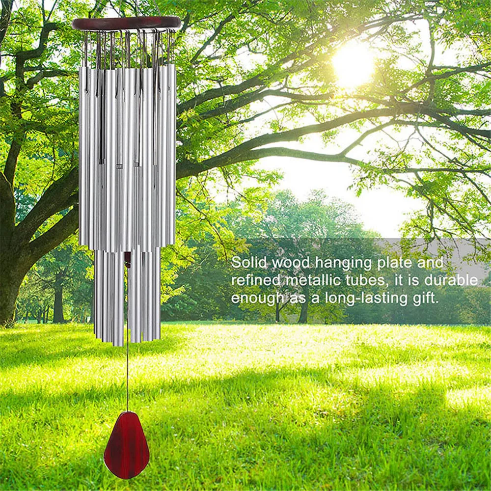 Oversized Wind Chimes Solid Wooden Bronze Wind Chimes Church Courtyard Home Decoration Metal Multi-tube Anti-rust Wind Chimes
Oversized Wind Chimes Solid Wooden Bronze Wind Chimes Church Courtyard Home Decoration Metal Multi-tube Anti-rust Wind Chimes