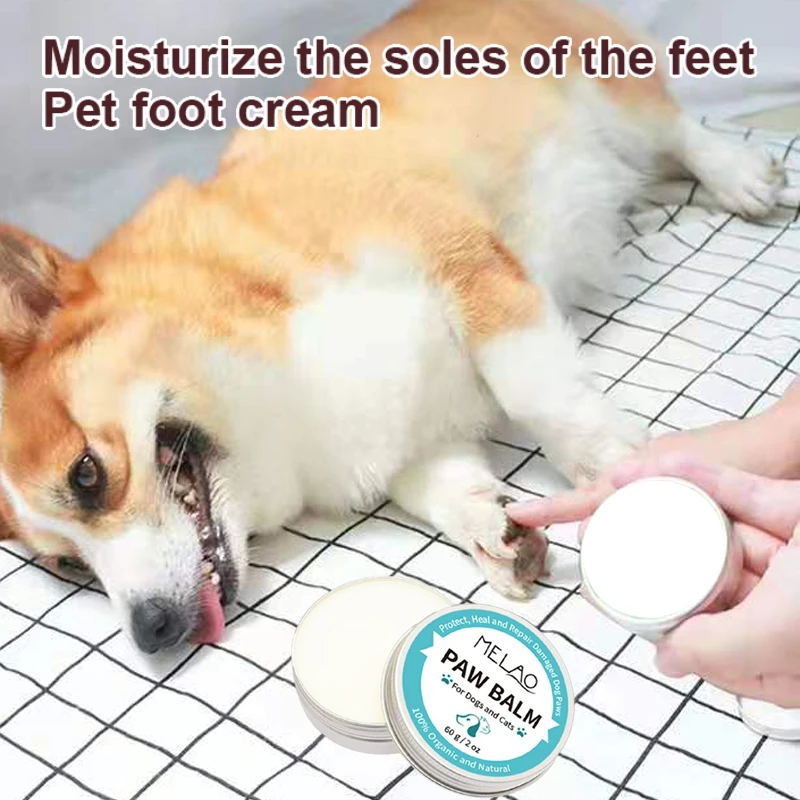 

120/60/40g Pet Paw Balm Cream Dog Paws Nose Balm Care Protector Wax Cat Paws Moisture Care Cream Pet Healthcare Dog Accessories