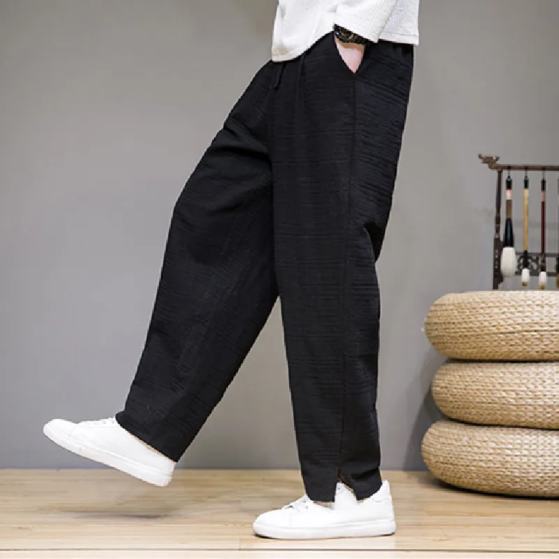 2022 cool Chinese Style Jacquard Casual Men's Straight Loose Sweatpants Spring and Autumn Retro Harajuku Harem Pants Plus Size 
2022 cool Chinese Style Jacquard Casual Men's Straight Loose Sweatpants Spring and Autumn Retro Harajuku Harem Pants Plus Size