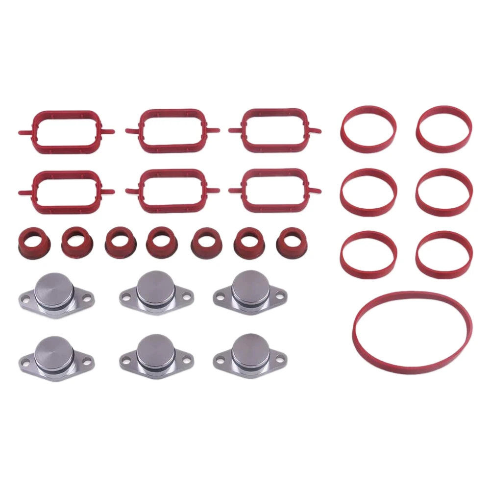 33mm Car Intake Inlet Manifold Seal Gasket Repair Kit Swirl Flap Blanks Plate for-BMW X3 X5 X6 E39 E60 E70 E71
33mm Car Intake Inlet Manifold Seal Gasket Repair Kit Swirl Flap Blanks Plate for-BMW X3 X5 X6 E39 E60 E70 E71