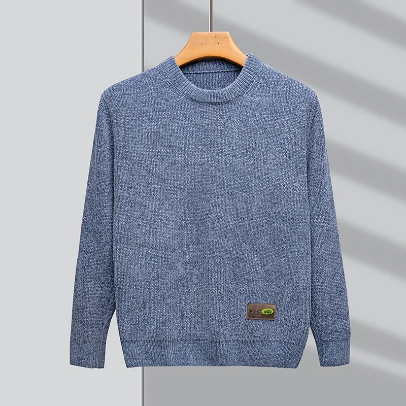 High Quality Thickened Pullover Sweater for Men's Warm Solid Round Neck Long Sleeve Casual Sweater for Men's Autumn and Winter
High Quality Thickened Pullover Sweater for Men's Warm Solid Round Neck Long Sleeve Casual Sweater for Men's Autumn and Winter
