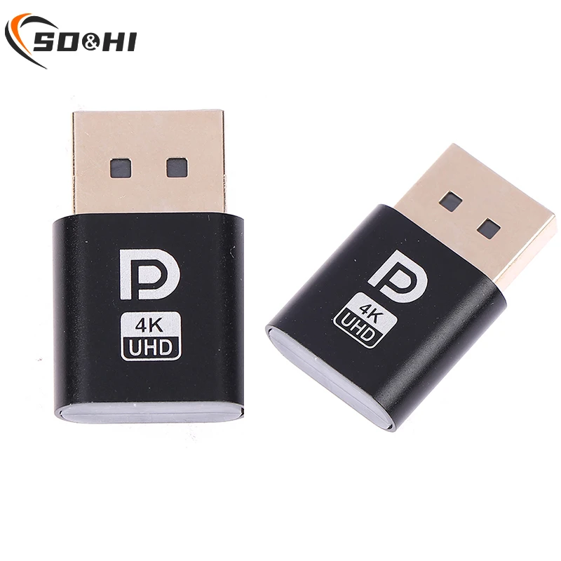 4K вилка-пустышка Displayport DP Виртуальный адаптер дисплея EDID Безголовый эмулятор призрака настольные аксессуары для ПК видеокарты
4K вилка-пустышка Displayport DP Виртуальный адаптер дисплея EDID Безголовый эмулятор призрака настольные аксессуары для ПК видеокарты